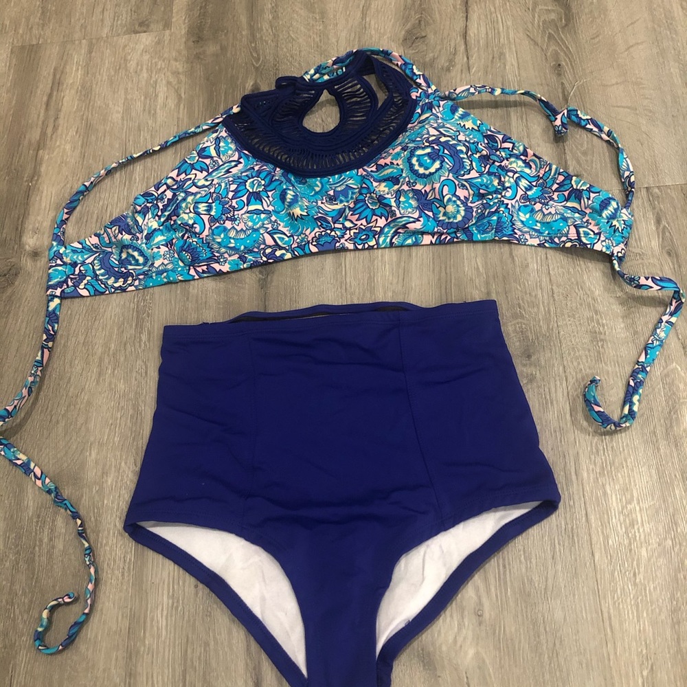 Royal Blue Swimsuit Bikini